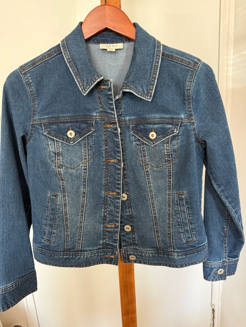 Style & Co. Classic Blue Denim Jacket